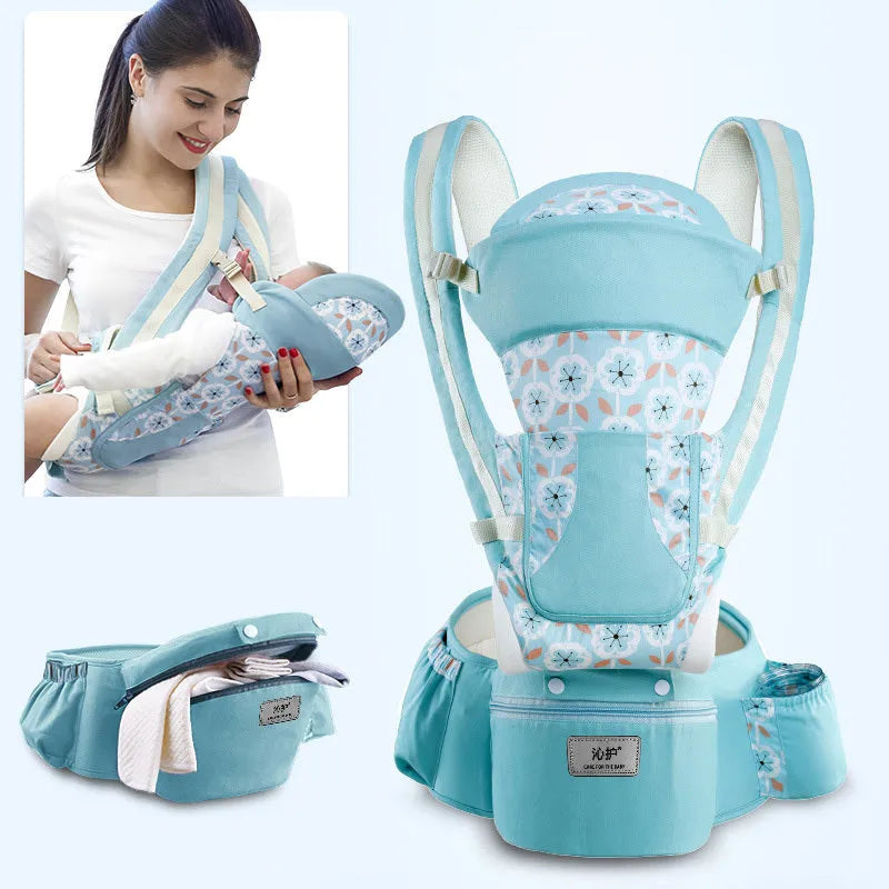 Ergonomique Porte-Bébé Infantile Bébé Siège Pour Hanche Hipseat Transporteur 3 Dans 1 Avant Face Ergonomique Kangourou Bébé Wrap Sling
