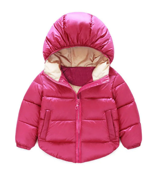 Winter Children's Clothing Cotton-padded Casual Down Jacket - Enfance-Heureuse