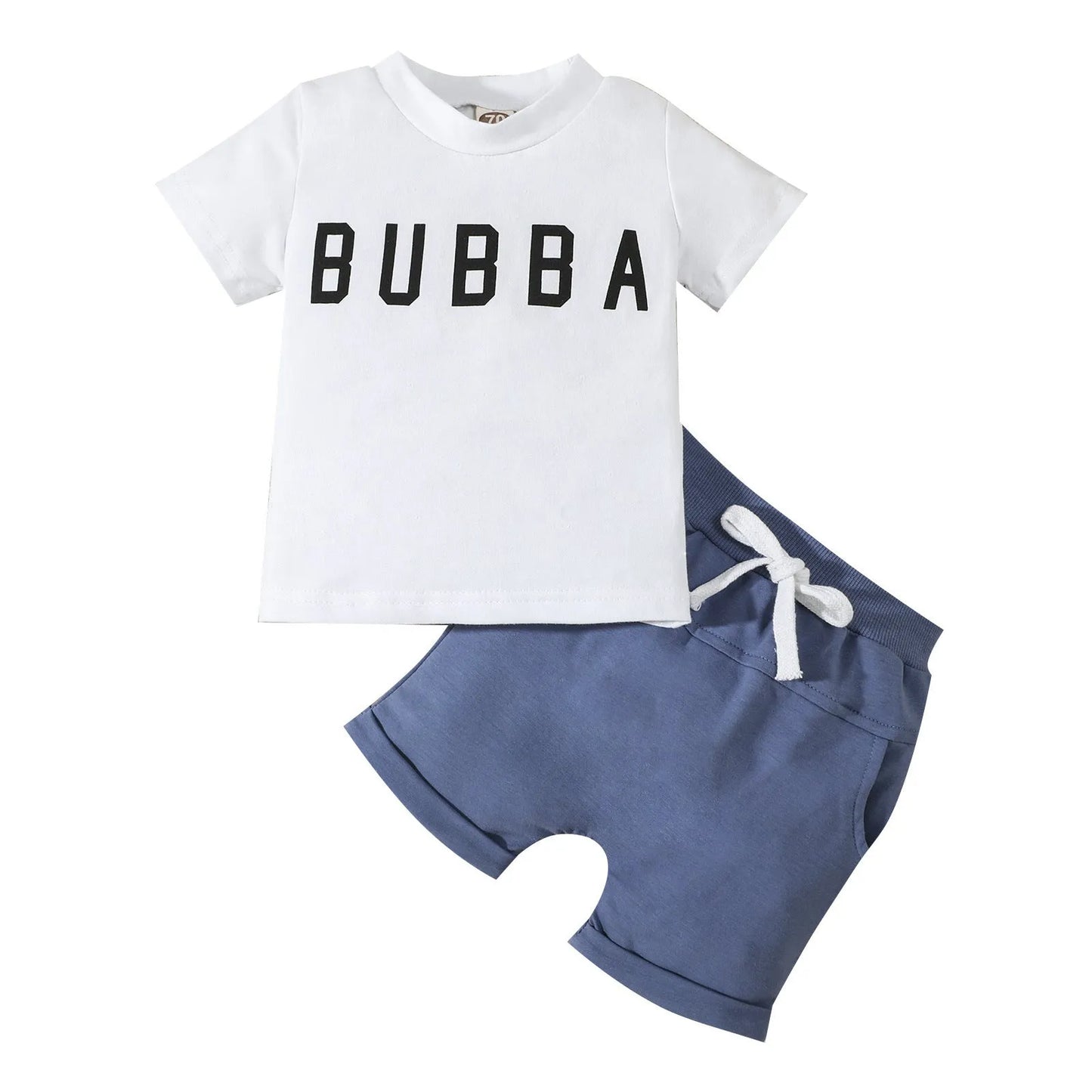 Ensemble T-shirt décontracté avec lettres pour garçons