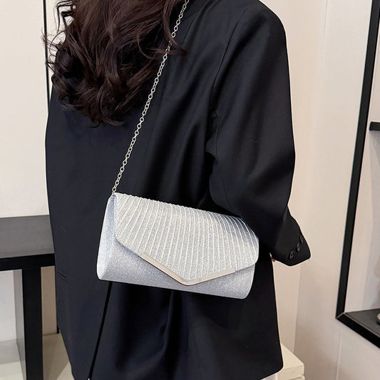 Women's Fashion For Evening Dinner Chain Crossbody Bag - Enfance-Heureuse