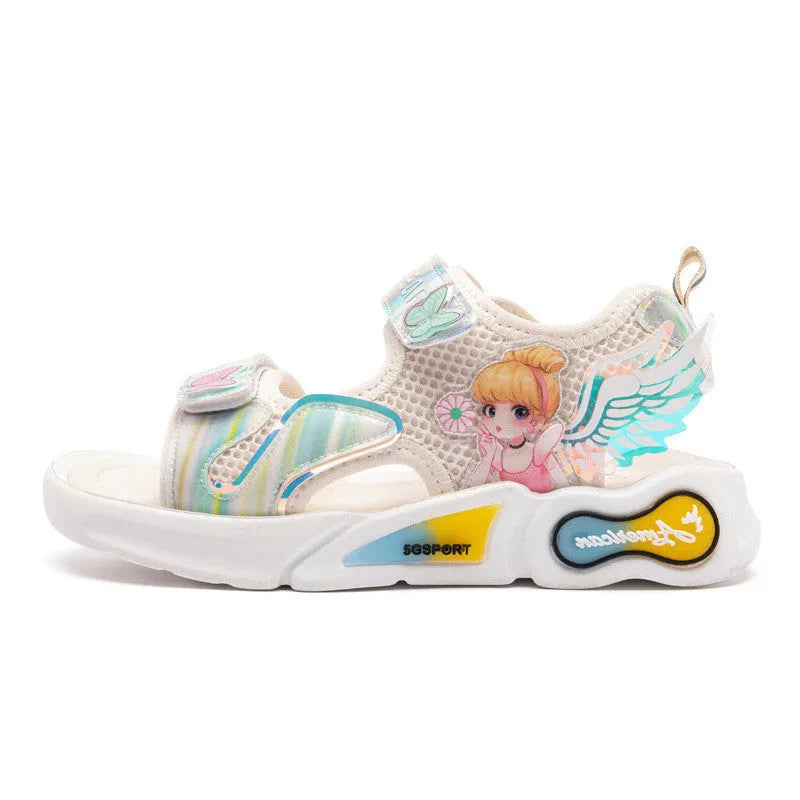 Harpy Bear Kids \ 'chaussures soleil princesse chaussures filles \ 'sandales mignon dessin animé respirant pantoufles