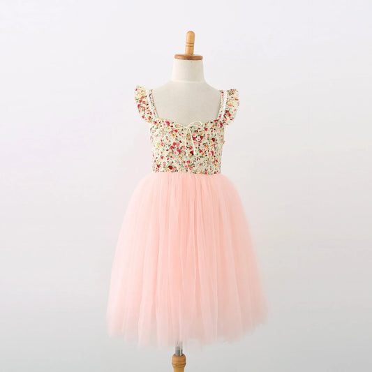 Girls Performance Costume Children's Dress Wedding Dress Princess - Enfance-Heureuse