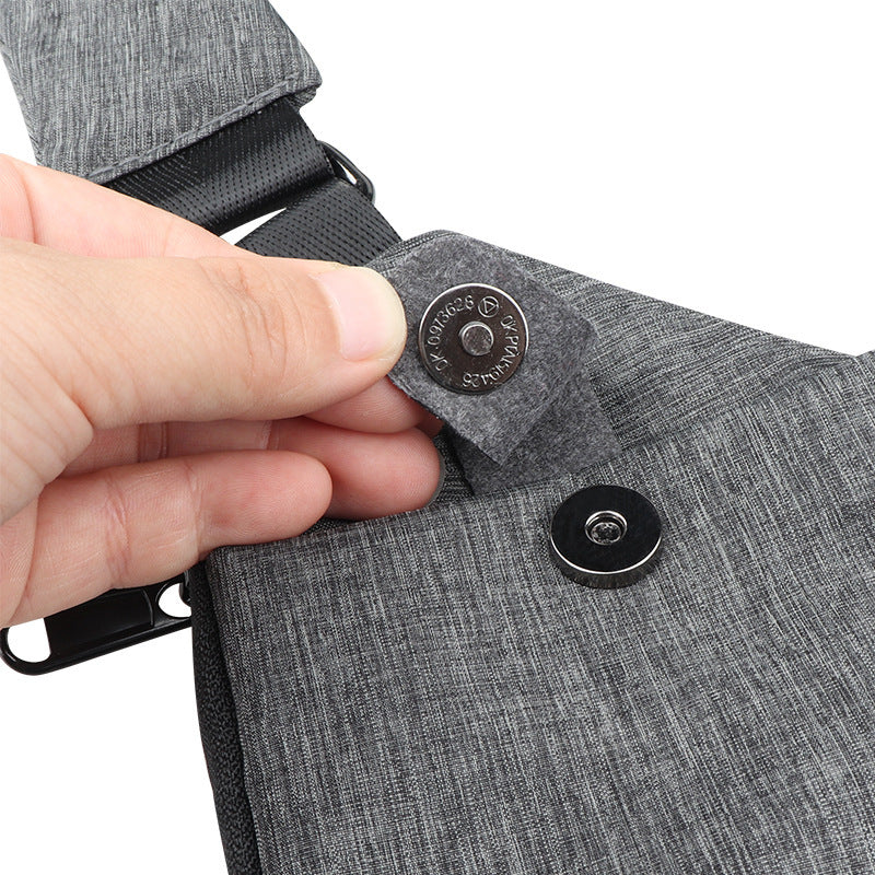New Mens Digital Storage Gun Bag Diagonal Outdoor Sports Waist Bag