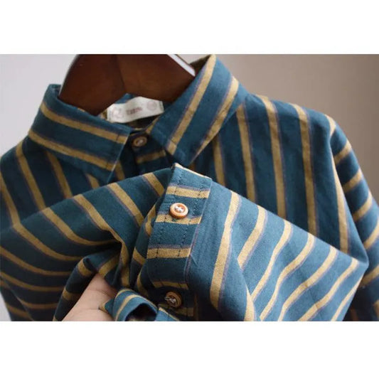 Children's Spring Boy Shirt Long Sleeve - Enfance-Heureuse