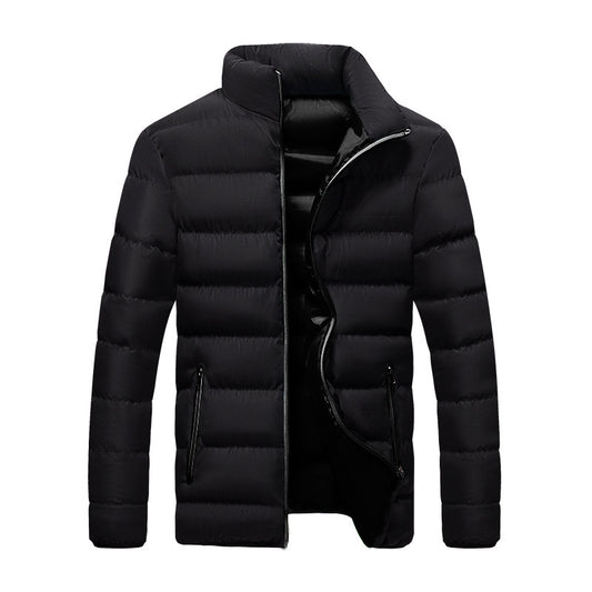 Men Winter Jacket Slim Fit Breadwear Thickened Cotton Coat Foreign Trade Mens Coat Men Plus Jackets - Enfance-Heureuse