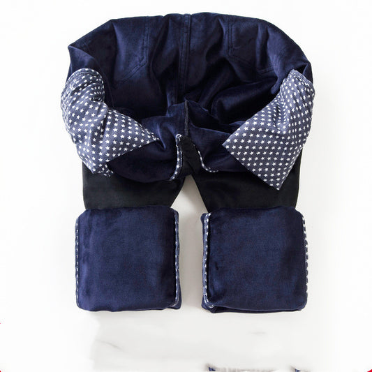 Plus velvet thick jeans women's winter thick warm lamb cashmere - Enfance-Heureuse