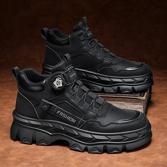 Men's Martin Boots High-top Casual Shoes - Enfance-Heureuse