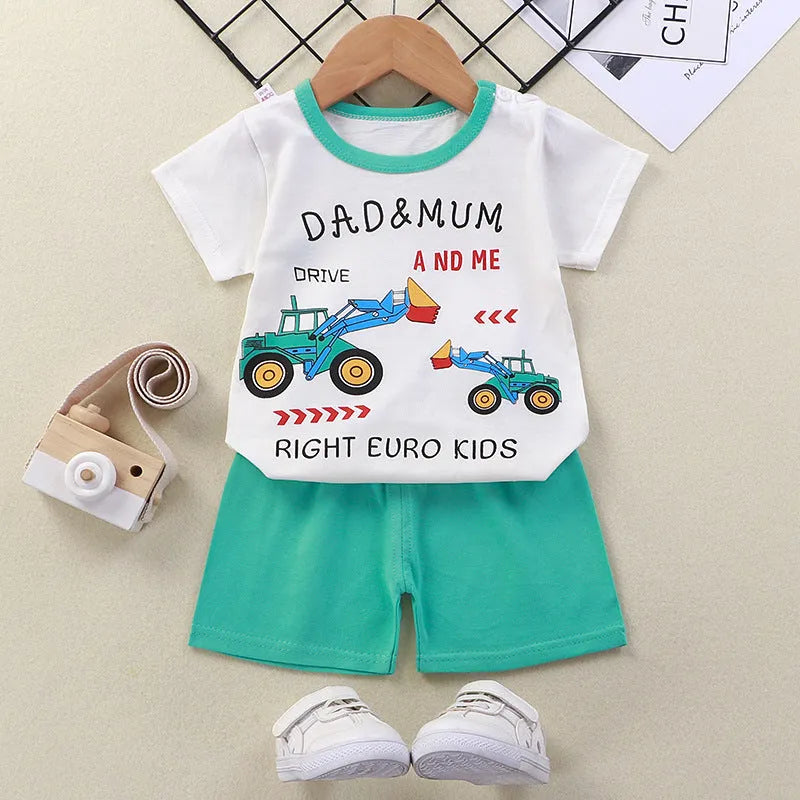 Cotton T-shirt Women Treasure Summer Shorts Baby Clothes Manufacturer