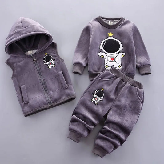 Children's Clothing Baby Three Piece Set - Enfance-Heureuse