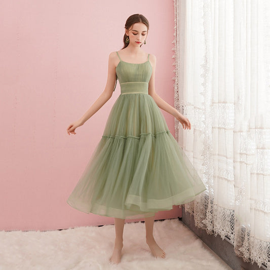 Super Fairy Mori Style Mid-length Small Dress - Enfance-Heureuse