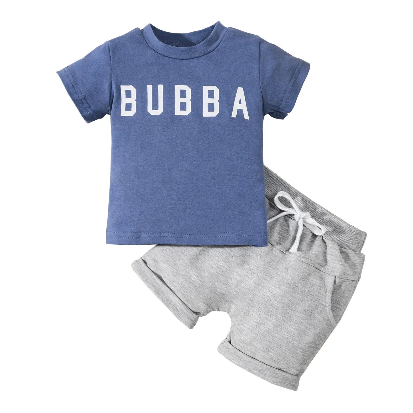 Ensemble T-shirt décontracté avec lettres pour garçons