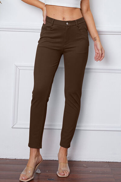 StretchyStitch Pants by Basic Bae - Enfance-Heureuse