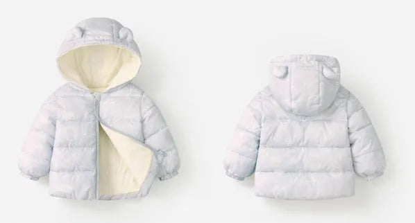 Off-season New Autumn And Winter Children's Light Hooded BabyCotton Jacket