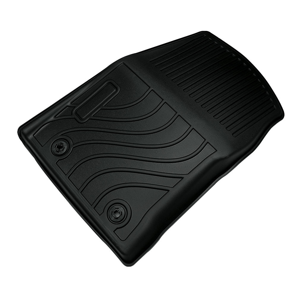 All-Weather TPE Front And Rear Row Floor Liners Floor Mats Fit For Toyota Tundra CrewMax Cab 2022-2025, Custom Fit Tundra Car Mats