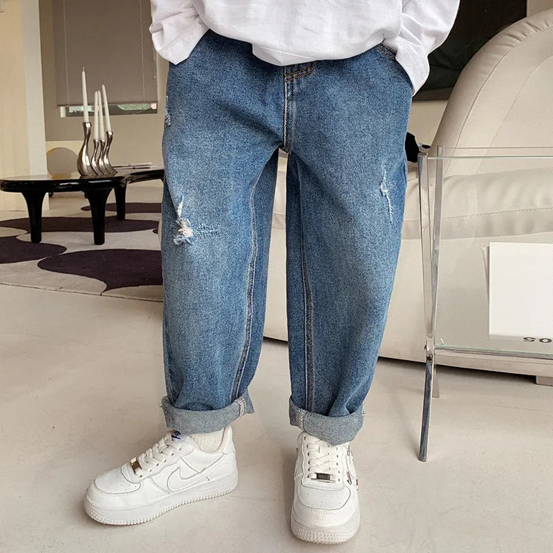 De vêtements pour enfants Grand Garçon Polaire Et Pantalon Épais