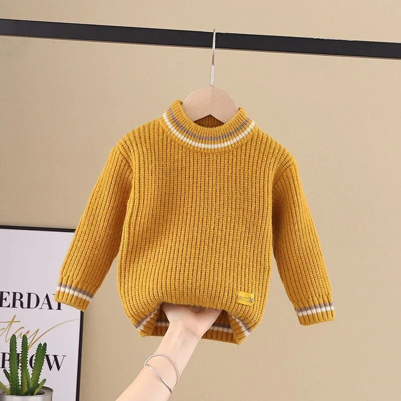 Pull à col rond pour enfants