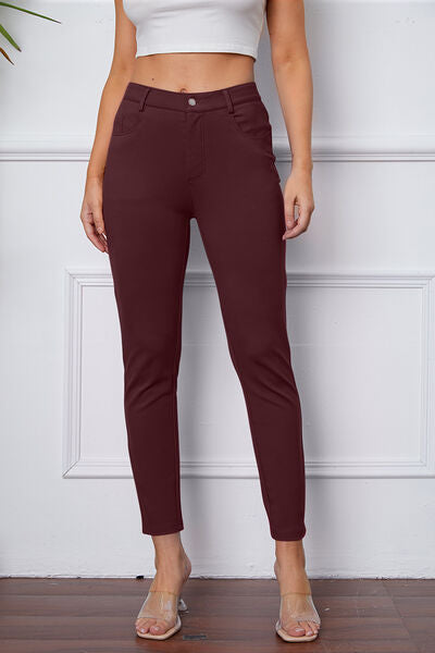 StretchyStitch Pants by Basic Bae - Enfance-Heureuse