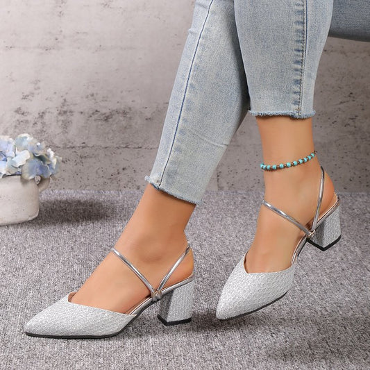 Women's Fashion New High Heel Sandals - Enfance-Heureuse