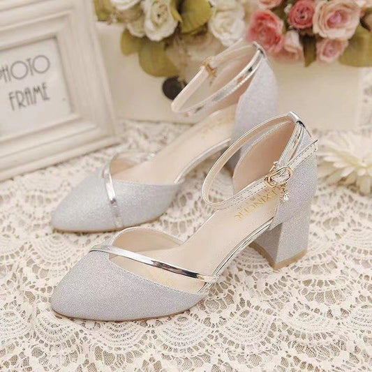Women's New Fashion Sandals With Buckle - Enfance-Heureuse