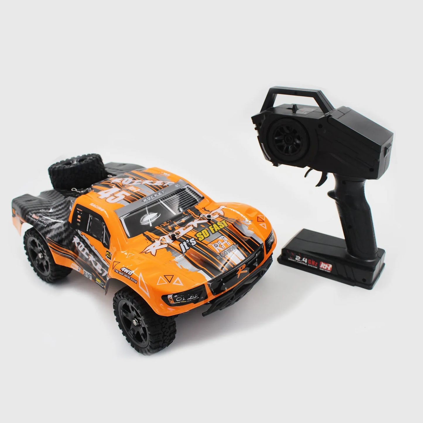 Télécommande Super grande haute vitesse escalade dérive voiture 116 quatre roues motrices grand pied