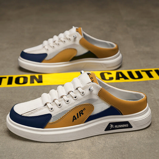 Wear-resistant Rubber Sole Low-top Casual Shoes - Enfance-Heureuse