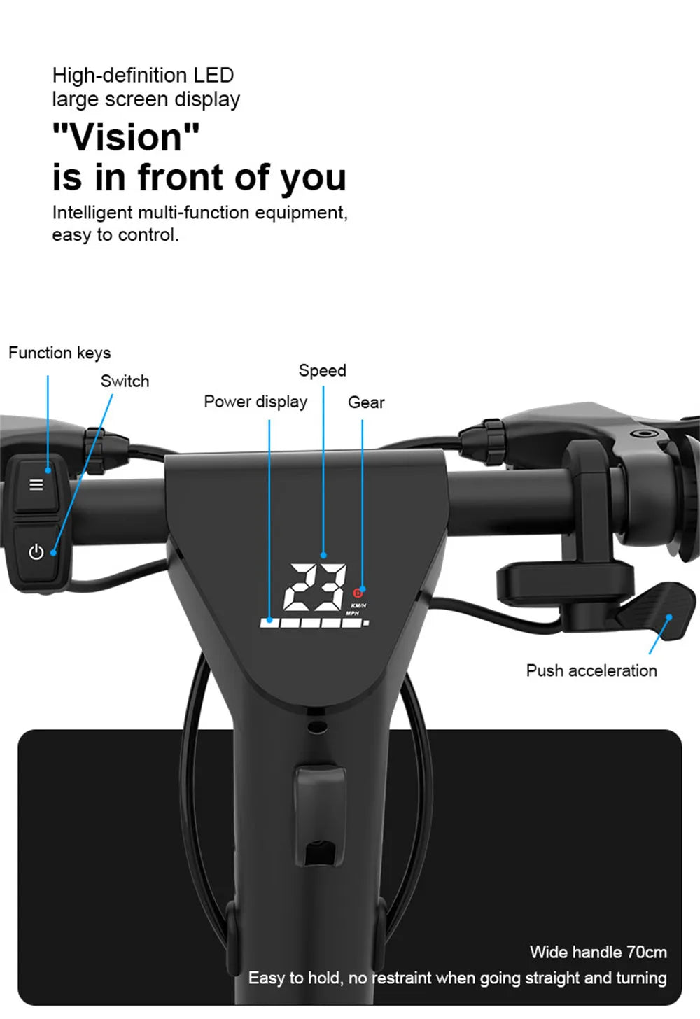 HX X10 18.2AH Electric Scooter 2000W 50KM/H Foldable Electric Kick E Scooter Dual Motors 11 Inch Escooter for Adults