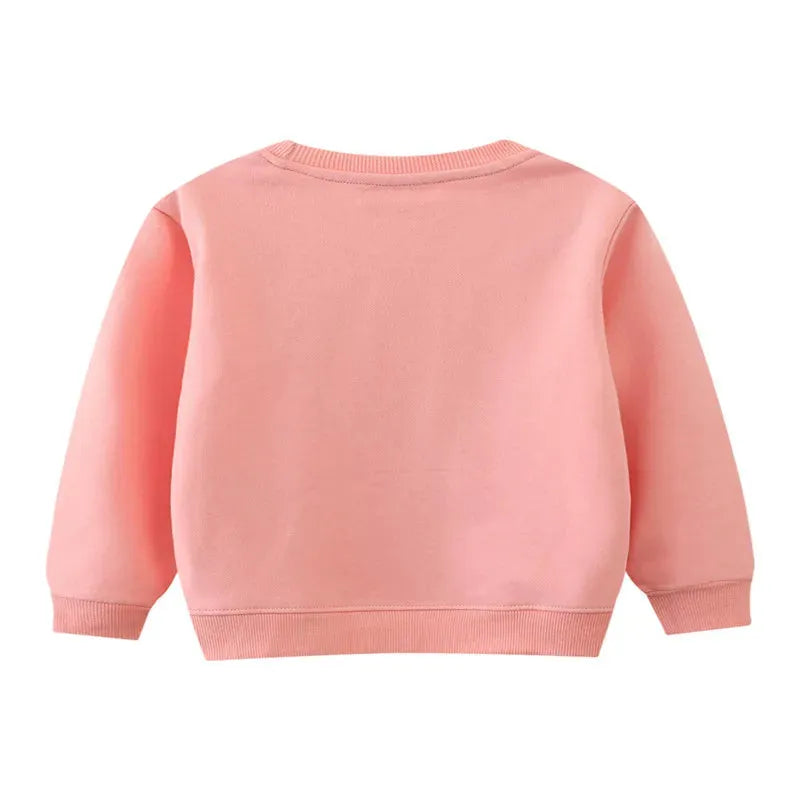 Zeebread 2-7T Autumn Spring Long Sleeve Girls Bunny Sweatshirts Cartoon Toddler Clothes Hot Selling Fashion Baby Costume