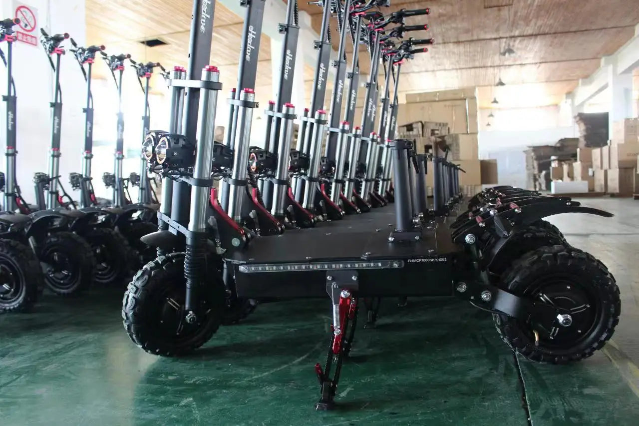 For Adults Citycoco 18 Inch Off-road Fat Tire Max Speed 60-70KM/H 4000 Powerful Motor 2 2heel Detachable Eectric Scooter