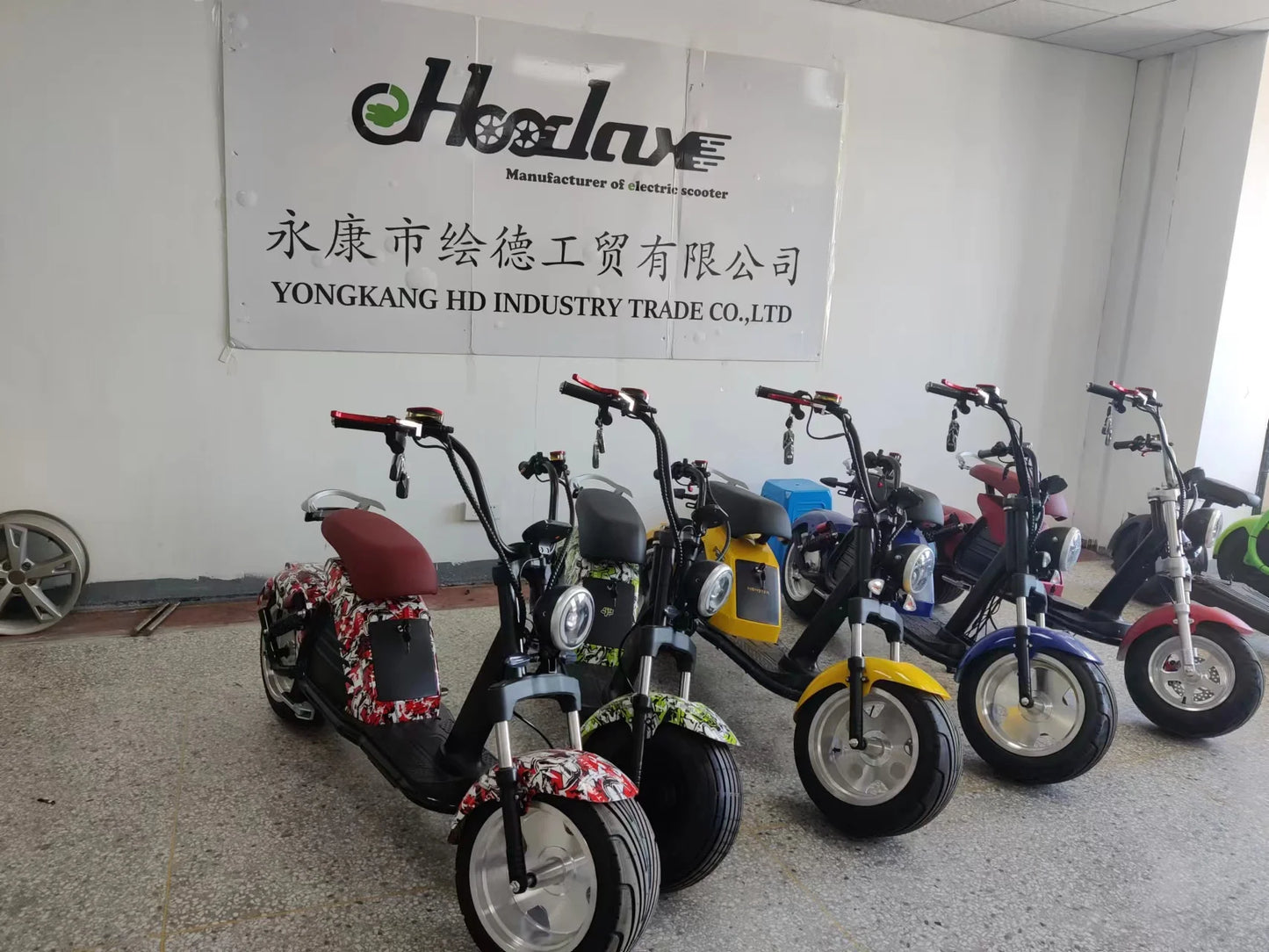 For Adults Citycoco 18 Inch Off-road Fat Tire Max Speed 60-70KM/H 4000 Powerful Motor 2 2heel Detachable Eectric Scooter