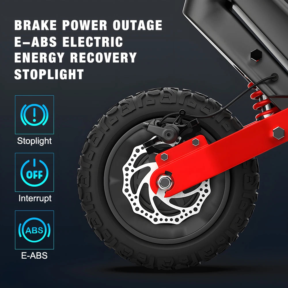 HX X10 18.2AH Electric Scooter 2000W 50KM/H Foldable Electric Kick E Scooter Dual Motors 11 Inch Escooter for Adults