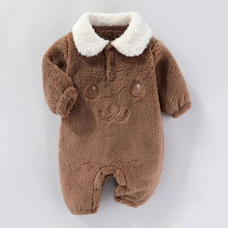 Keep Baby Warm Long Woollen Trousers Jumpsuit