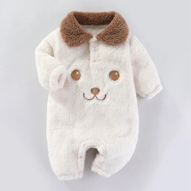 Keep Baby Warm Long Woollen Trousers Jumpsuit