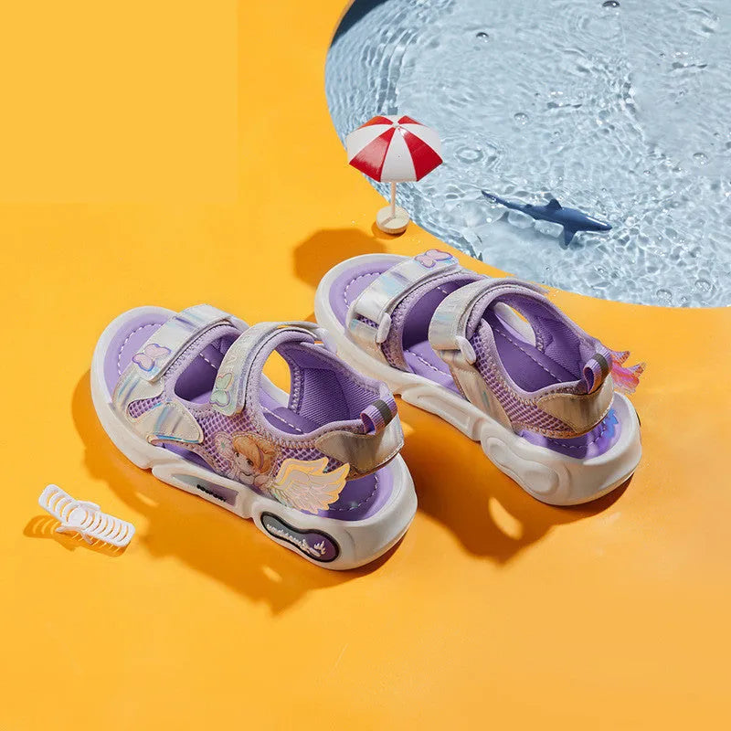 Harpy Bear Kids \ 'chaussures soleil princesse chaussures filles \ 'sandales mignon dessin animé respirant pantoufles