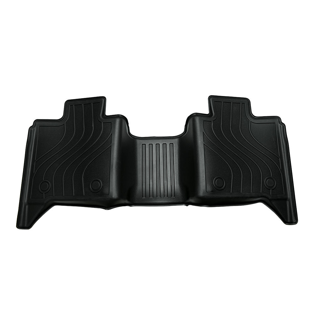 All-Weather TPE Front And Rear Row Floor Liners Floor Mats Fit For Toyota Tundra CrewMax Cab 2022-2025, Custom Fit Tundra Car Mats