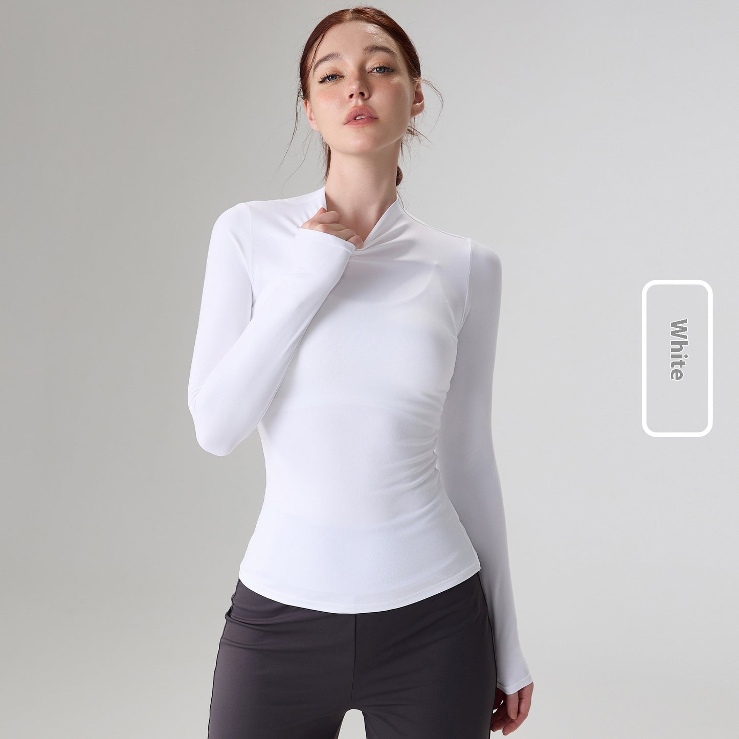 Long Sleeve Casual Slim Bottoming Shirt