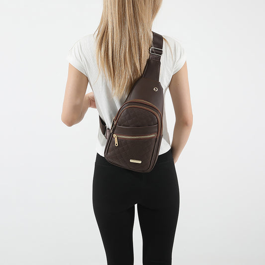 Storage Bag & Travel Bag Small Sling Bag Crossbody Chest Shoulder Water Resistant Sling Purse One Strap Travel Bag For Men Women Boys With Earphone Hole - Enfance-Heureuse