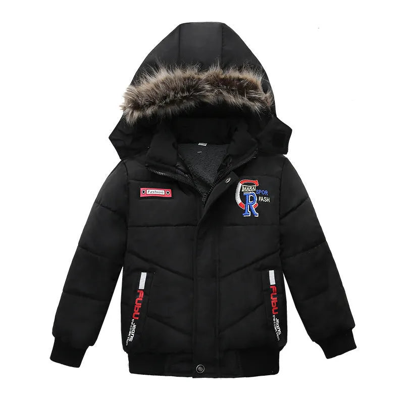 Petit Et Moyen-Taille Garçons Coton-Rembourré Vestes