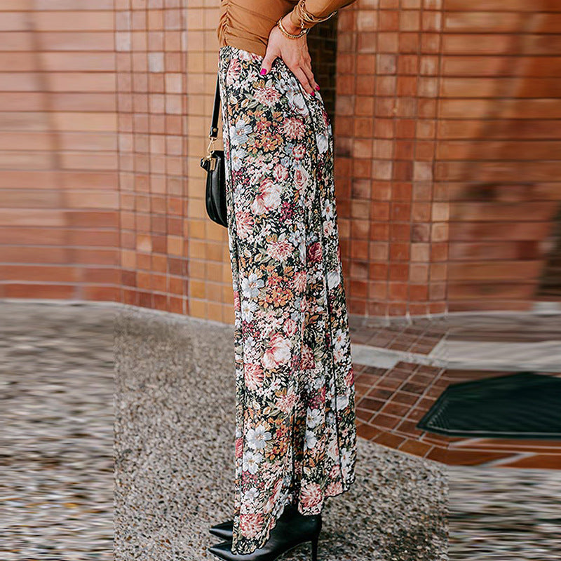 Women's Multi-color Floral Print Sheath Dress
