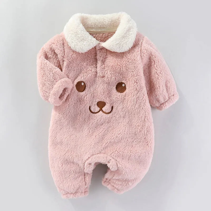 Keep Baby Warm Long Woollen Trousers Jumpsuit