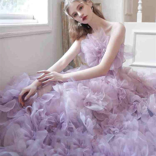 Toast Dress Socialite High-end Evening Engagement Dress - Enfance-Heureuse
