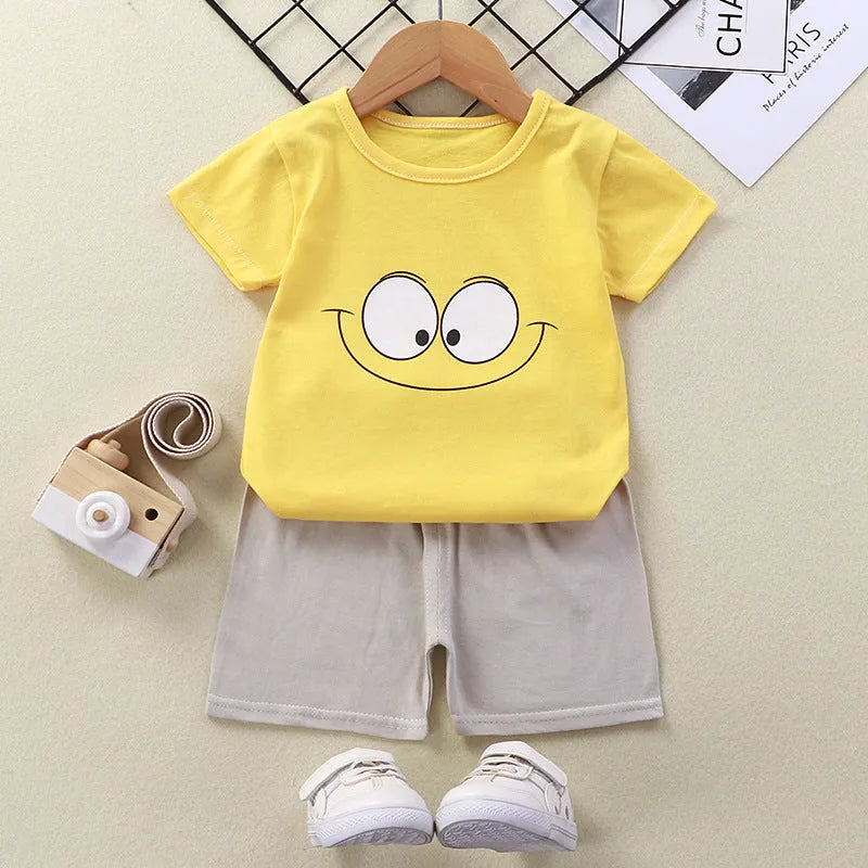 Cotton T-shirt Women Treasure Summer Shorts Baby Clothes Manufacturer