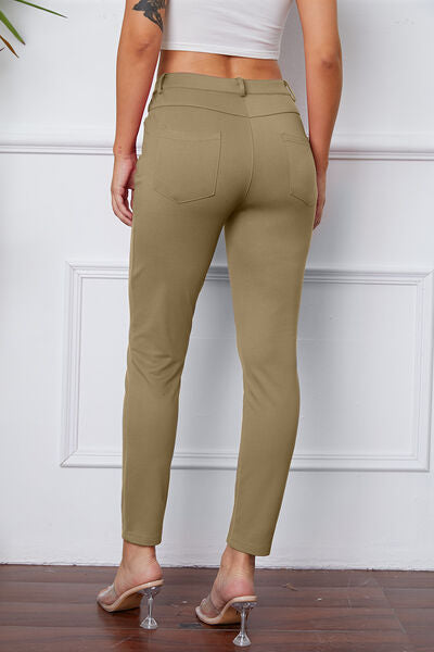StretchyStitch Pants by Basic Bae - Enfance-Heureuse