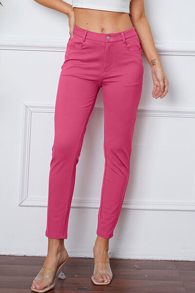 StretchyStitch Pants by Basic Bae - Enfance-Heureuse