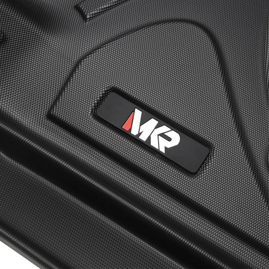 All Weather Floor Mats For Chevy Silverado GMC Sierra 1500 2019-2025, 2020-2025 SLV SRA 2500 3500 HD Crew Cab, With Rear Under-Seat Storage - Enfance-Heureuse