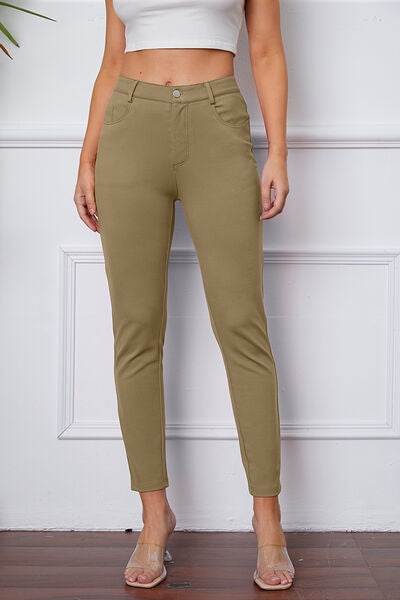 StretchyStitch Pants by Basic Bae - Enfance-Heureuse