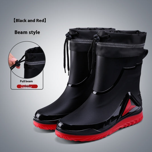 Closed Waterproof Shoes Outdoor Rubber Boots - Enfance-Heureuse