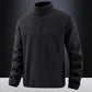 Men's Fleece Fleece-lined Stand Collar Jacket - Enfance-Heureuse