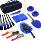 17Pcs Car Detailing Brush Set Drill Not Include - Enfance-Heureuse