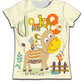 Children Boy T-shirt Clothes Casual Soft T-shirt Cute Cat Cartoon Pattern - Enfance-Heureuse