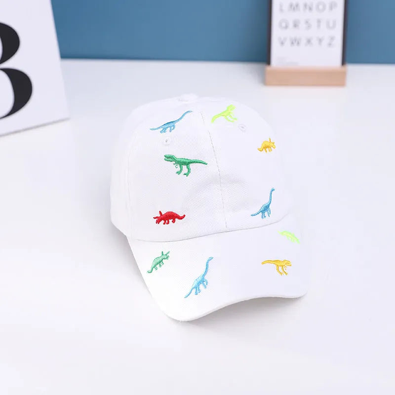 Colorful Small Dinosaur Children's Baseball Hats - Enfance-Heureuse